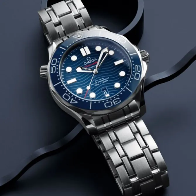 OMEGA Seamaster Diver 300M Co-Axial 42 mm Azul