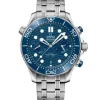 OMEGA Seamaster Diver 300M Co-Axial Cronógrafo 44 mm Azul