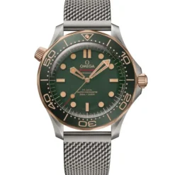 Omega Seamaster Diver 300M Titanio Oro Bronce 42mm