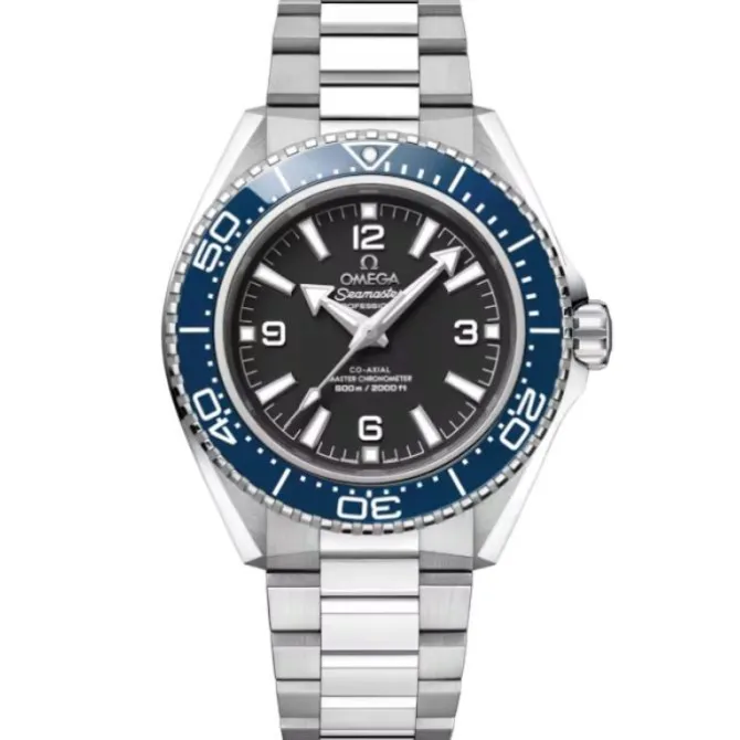 OMEGA Seamaster Planet Ocean 600M 42 mm Acero Bisel Azul
