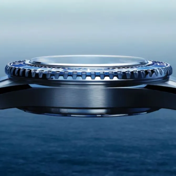 OMEGA Seamaster Planet Ocean 600M 42 mm Acero Bisel Azul