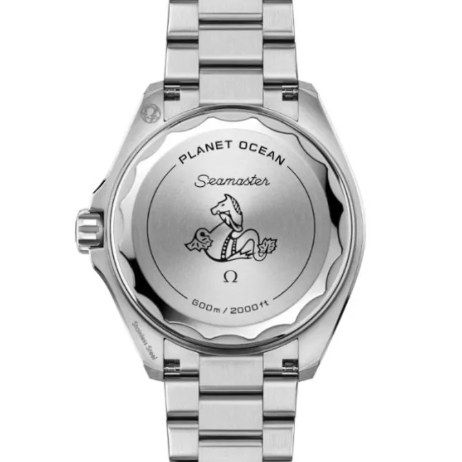 OMEGA Seamaster Planet Ocean 600M 42 mm Acero Bisel Azul