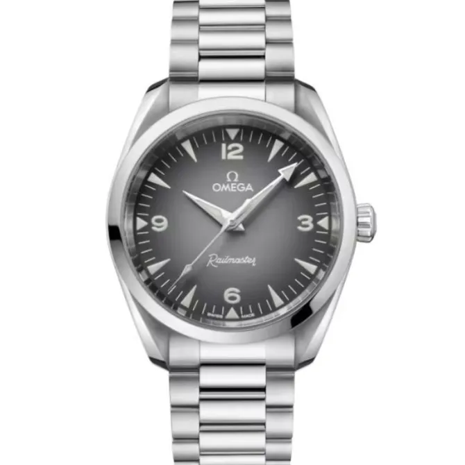 OMEGA Seamaster Railmaster Co-Axial Gris 38mm