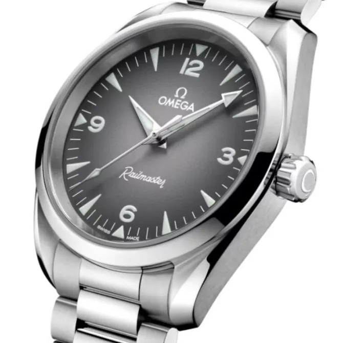 OMEGA Seamaster Railmaster Co-Axial Gris 38mm
