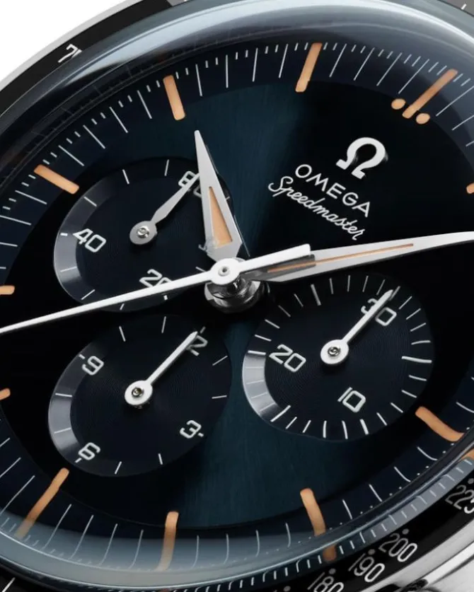 OMEGA Speedmaster Moonwatch Serie Aniversario Cuero Marron