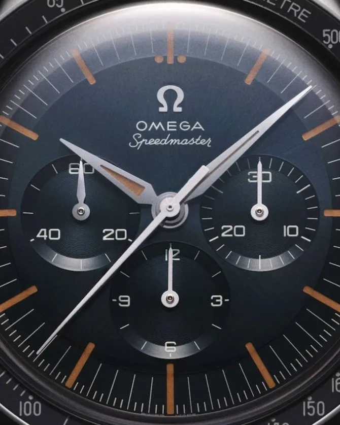 OMEGA Speedmaster Moonwatch Serie Aniversario Cuero Marron