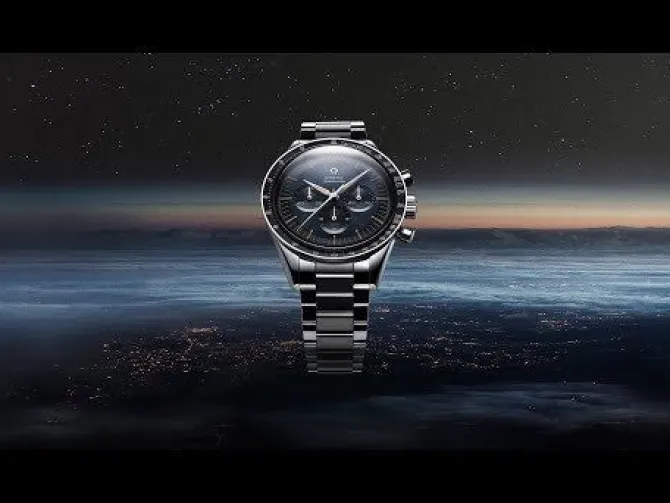 OMEGA Speedmaster Moonwatch Serie Aniversario Cuero Marron