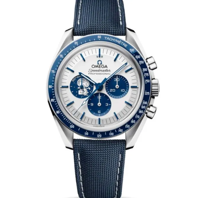 Omega Speedmaster Silver Snoopy Award 50 Aniversario 42 mm