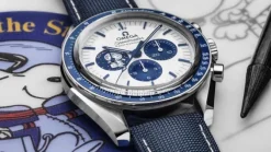 Omega Speedmaster Silver Snoopy Award 50 Aniversario 42 mm