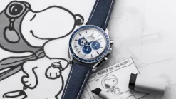 Omega Speedmaster Silver Snoopy Award 50 Aniversario 42 mm