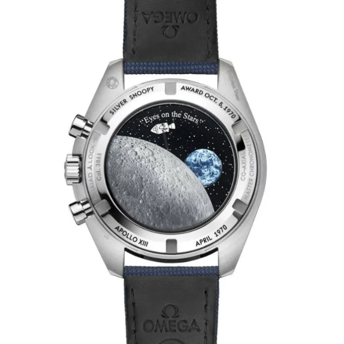 Omega Speedmaster Silver Snoopy Award 50 Aniversario 42 mm