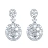 Pendientes de oro blanco y diamantes 1.97 quilates