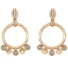 Pendientes de oro rosa y diamantes de 0.58 quilates