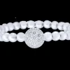 Pulsera de oro blanco y diamantes 1.16 quilates