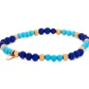 Pulsera elástica turquesa