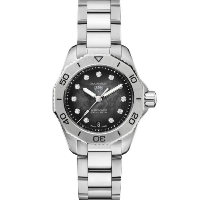 TAG Heuer Aquaracer 200 Diamantes Negro 30mm