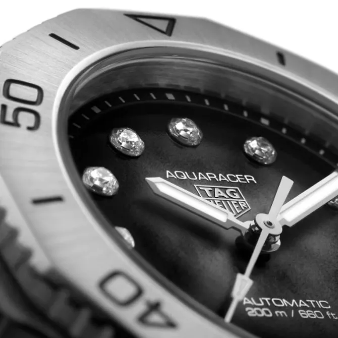 TAG Heuer Aquaracer 200 Diamantes Negro 30mm