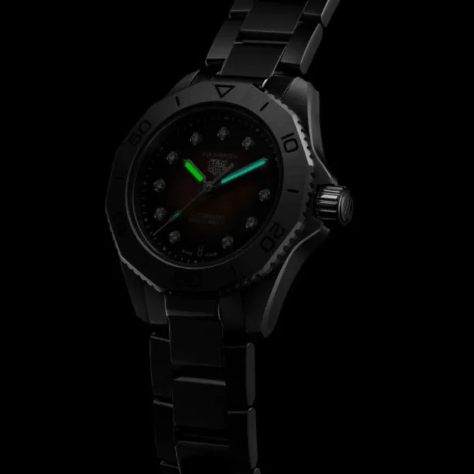 TAG Heuer Aquaracer 200 Diamantes Negro 30mm