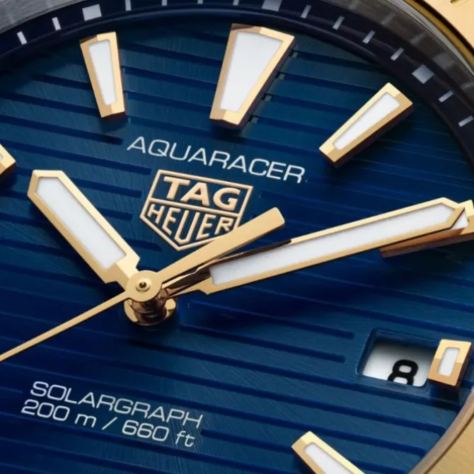 TAG Heuer Aquaracer 200 Solargraph Acero & Oro 40mm