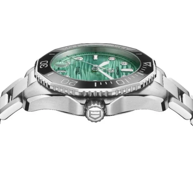 TAG Heuer Aquaracer Calibre 5 Turquesa Diamantes 36mm