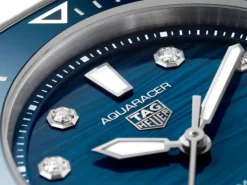 TAG Heuer Aquaracer Mujer Calibre 5 Diamantes Azul 36mm