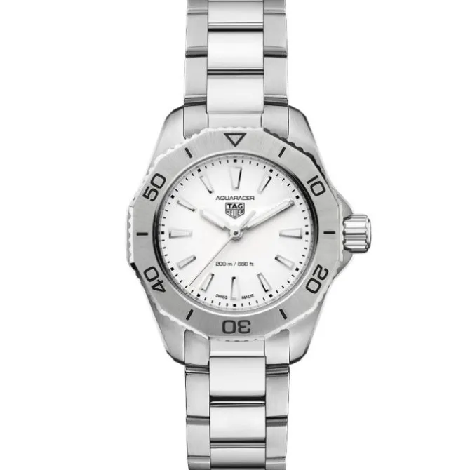 TAG Heuer Aquaracer Professional 200 Mujer Plateado 30 mm