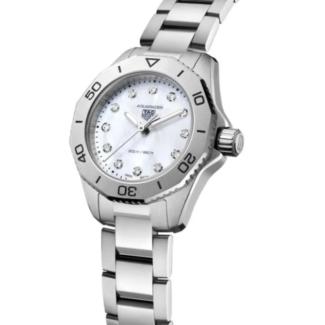 TAG Heuer Aquaracer Professional 200 Madre Perla Diamantes 30 mm
