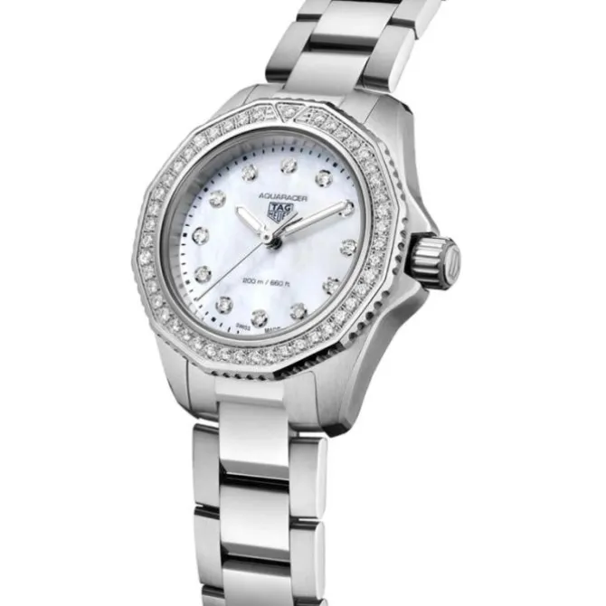 TAG Heuer Aquaracer Professional 200 Madre Perla Diamantes 30 mm