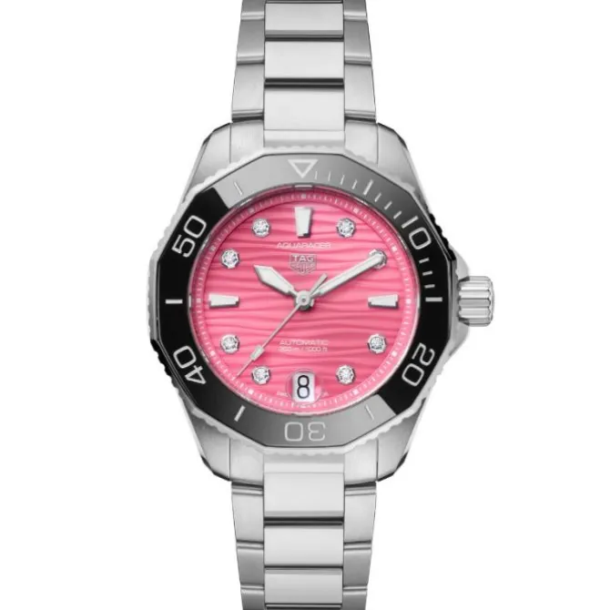 TAG Heuer Aquaracer Professional 300 Rosa Diamantes 36mm
