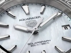 TAG Heuer Aquaracer Solargraph Madre Perla 34mm