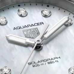 TAG Heuer Aquaracer Solargraph Madre Perla & Diamantes 34mm