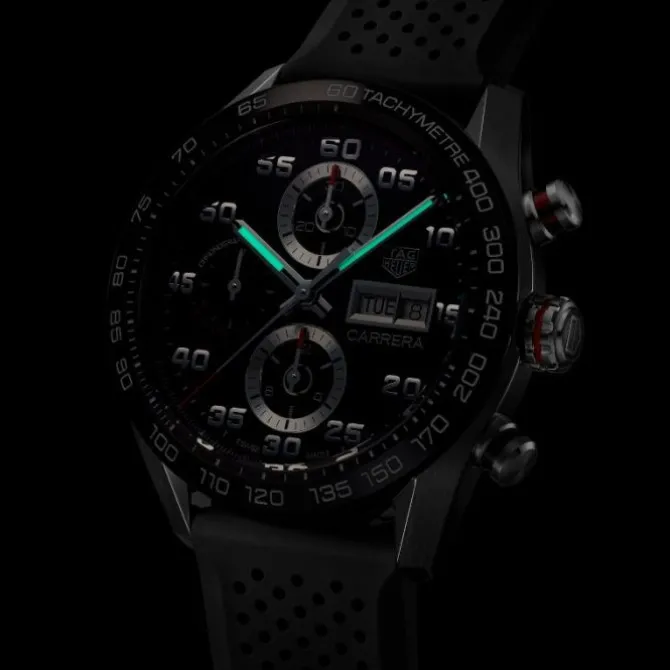 TAG Heuer Carrera Calibre 16 Automatico Caucho 44mm