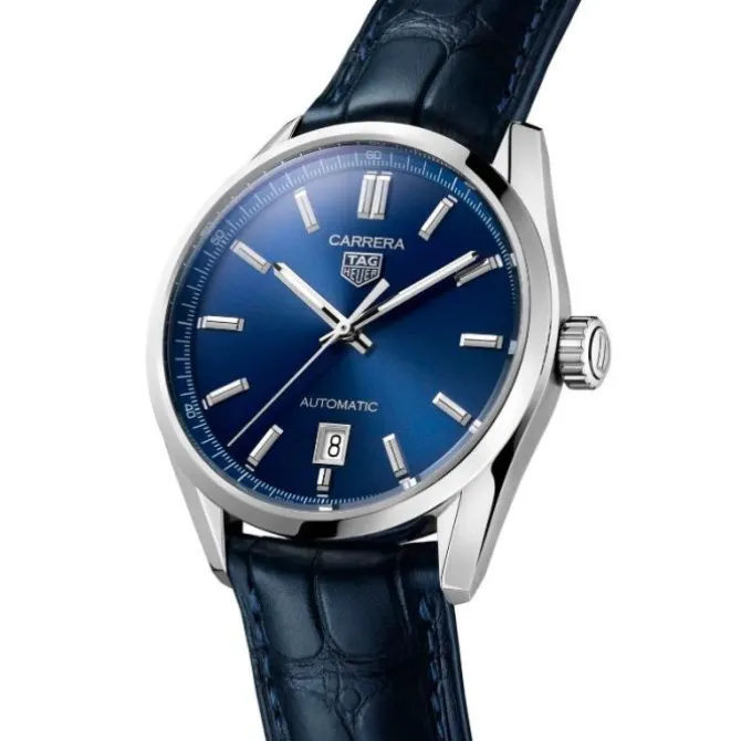 TAG Heuer Carrera Calibre 5 Automatico 39mm Azul
