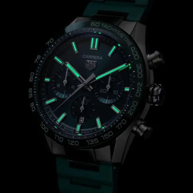 TAG Heuer Carrera Chronograph TH-20-00 Caucho 44mm