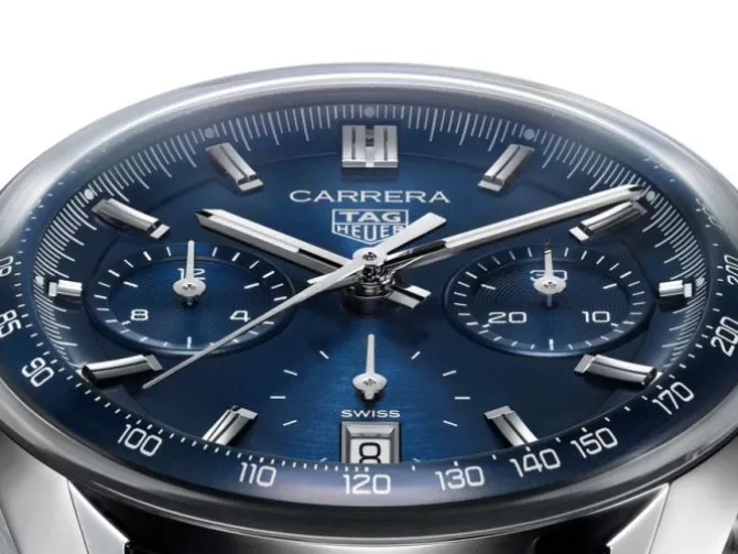 TAG Heuer Carrera Chronograph 39mm Azul Calibre TH20-00
