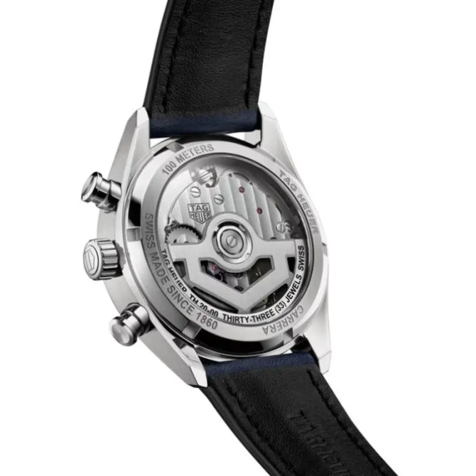 TAG Heuer Carrera Chronograph 39mm Azul Calibre TH20-00