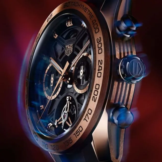 TAG Heuer Carrera Chronograph Extreme Sport 44 mm Oro Rosa & Titanio