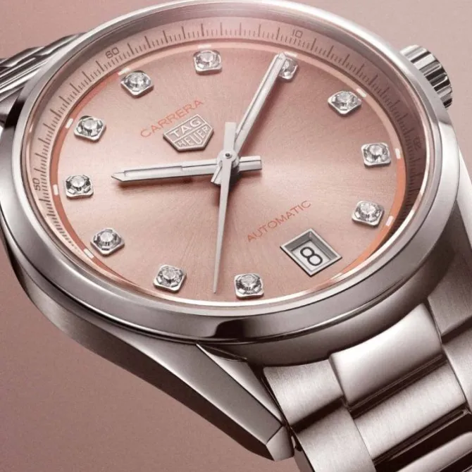 TAG Heuer Carrera Date Automático Diamantes 36 mm