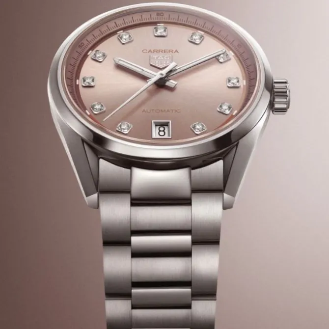 TAG Heuer Carrera Date Automático Diamantes 36 mm