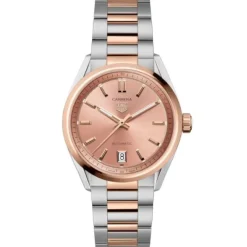TAG Heuer Carrera Date Automatico 36 mm Acero & Oro Rosa