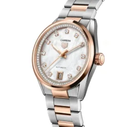 TAG Heuer Carrera Date Automatico 36 mm Diamantes & Madre Perla