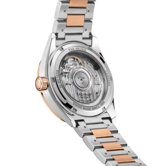TAG Heuer Carrera Date Automatico 36 mm Diamantes & Madre Perla