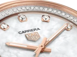 TAG Heuer Carrera Date Automatico 36 mm Diamantes & Madre Perla