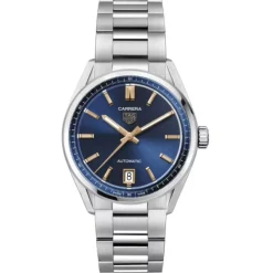 TAG Heuer Carrera Date Mujer Calibre 7 Automático 36 mm Azul