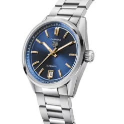 TAG Heuer Carrera Date Mujer Calibre 7 Automático 36 mm Azul