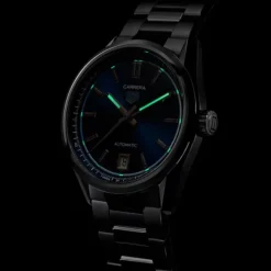 TAG Heuer Carrera Date Mujer Calibre 7 Automático 36 mm Azul