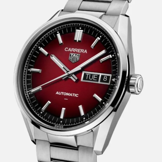 TAG Heuer Carrera Day-Date Automático Rojo 41mm