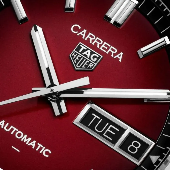 TAG Heuer Carrera Day-Date Automático Rojo 41mm