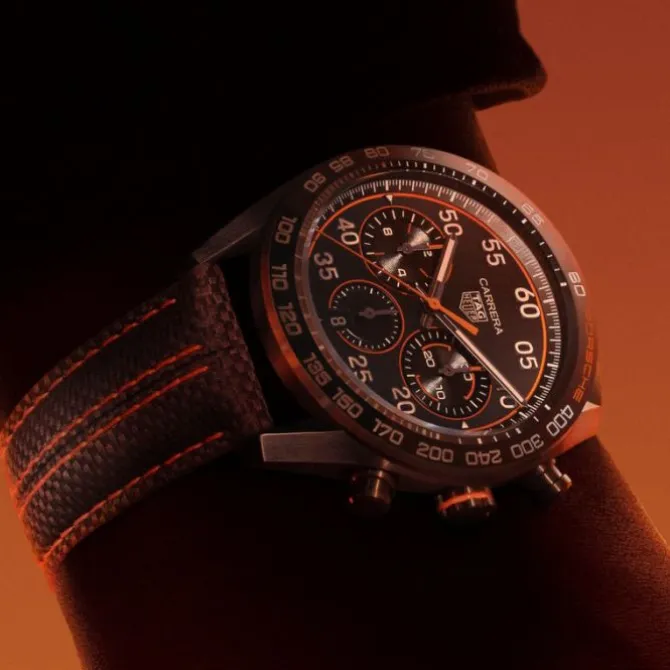 TAG Heuer Carrera X Porsche Orange Racing Special Edition 44mm