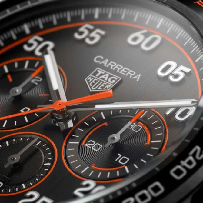 TAG Heuer Carrera X Porsche Orange Racing Special Edition 44mm